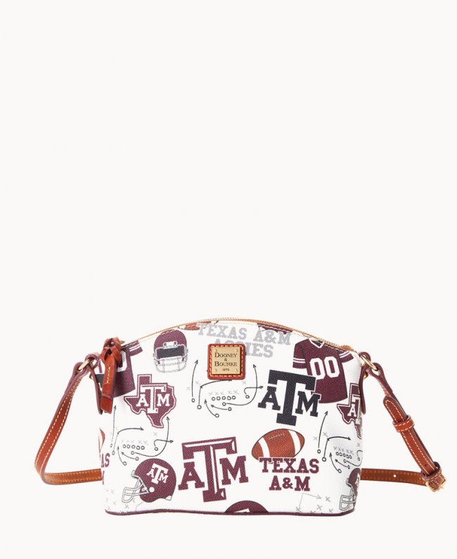 Dooney Collegiate Texas Achr(38)M Suki Crossbody TEXAS A&M ID-aZcWdvjn Dooney Collegiate Texas Achr(38)M Suki Crossbody TEXAS A&M ID-aZcWdvjn