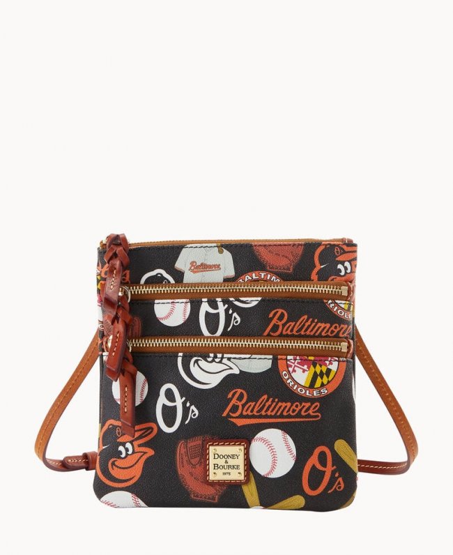 Dooney MLB Orioles N S Triple Zip Crossbody Orioles ID-bs44ZVrk Dooney MLB Orioles N S Triple Zip Crossbody Orioles ID-bs44ZVrk