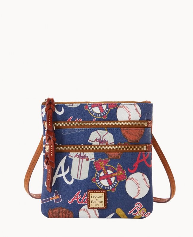 Dooney MLB Braves N S Triple Zip Crossbody Braves ID-ir2CVImO Dooney MLB Braves N S Triple Zip Crossbody Braves ID-ir2CVImO