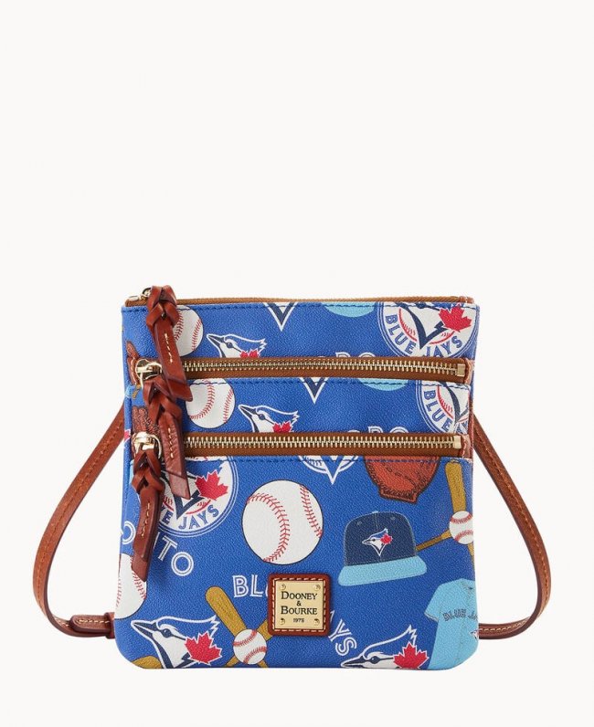 Dooney MLB Blue Jays N S Triple Zip Crossbody Blue Jays ID-keuGnRYe Dooney MLB Blue Jays N S Triple Zip Crossbody Blue Jays ID-keuGnRYe
