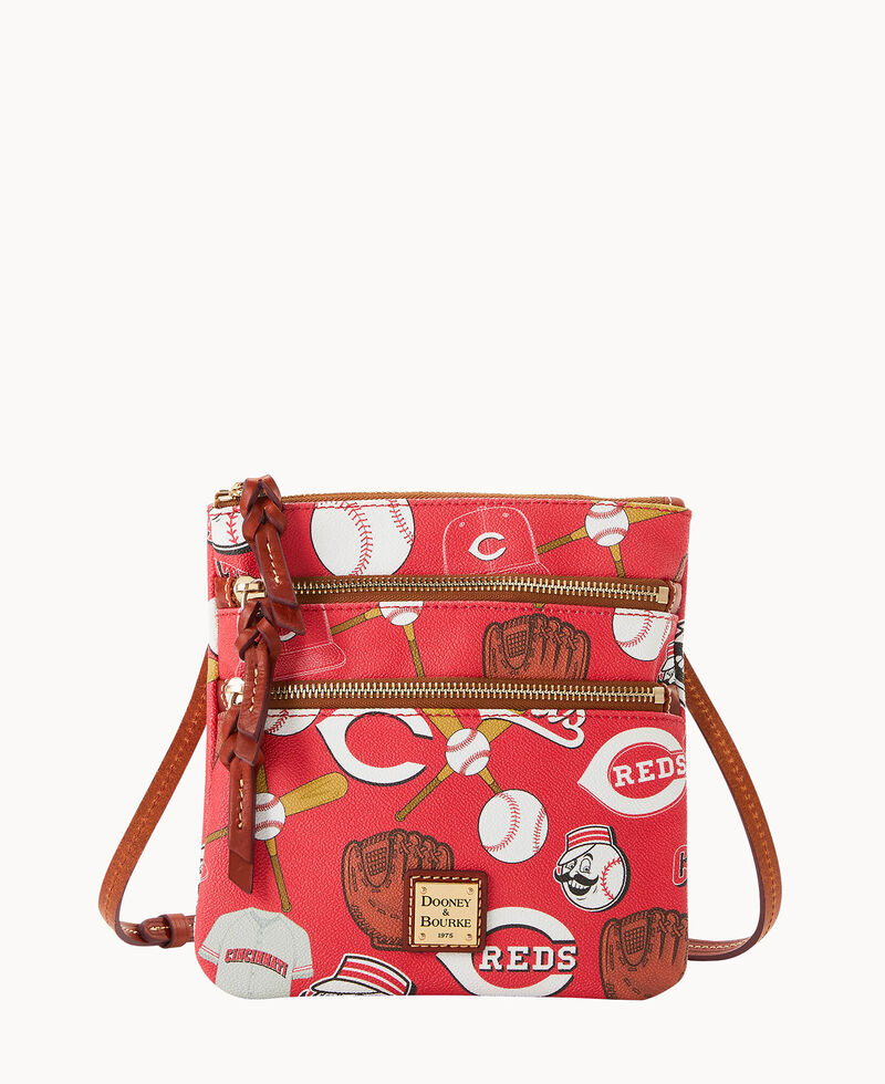 Dooney MLB Reds N S Triple Zip Crossbody Reds ID-lLxsQ2Fi Dooney MLB Reds N S Triple Zip Crossbody Reds ID-lLxsQ2Fi