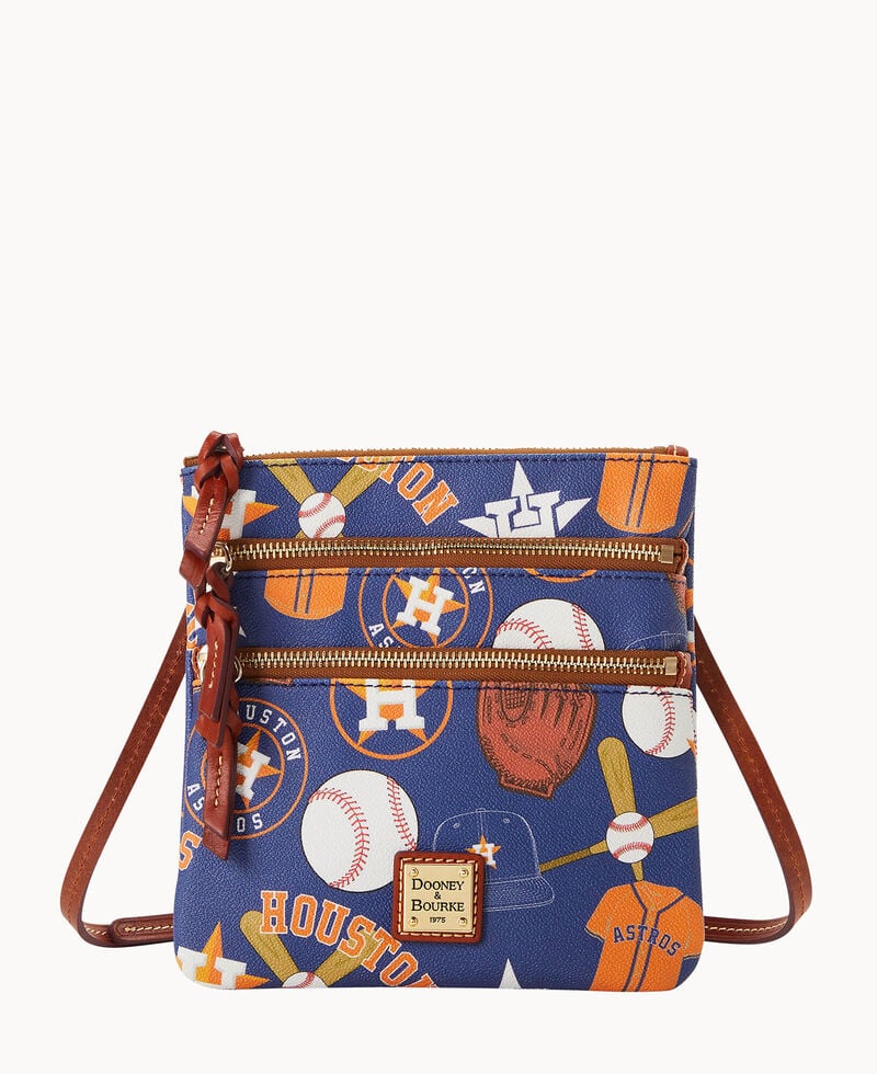 Dooney MLB Astros N S Triple Zip Crossbody Astros ID-ltiFM35I Dooney MLB Astros N S Triple Zip Crossbody Astros ID-ltiFM35I
